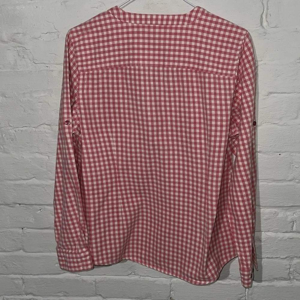 Bit & Bridle Flannel Pullover L - Picture 2 of 4